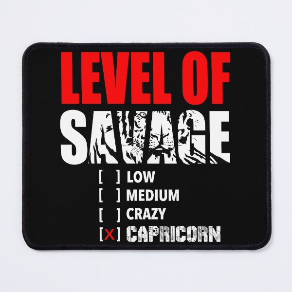 Item preview, Level of Savage Capricorn - Beast Animal Work Out Weight Lifting Gym designed and sold by JukeLox.