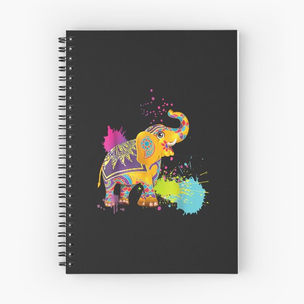 Item preview, Happy Holi Tshirt Colors India Hindu Spring, Elephant Holi designed and sold by olgacadb.