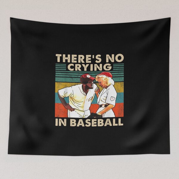 Item preview, Theres No Crying In Baseball designed and sold by peachlovey.