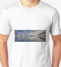 Panorama of Buttermere Reflections Unisex T-Shirt