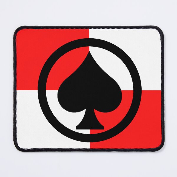 Item preview, Playing Cards, Solitaire, Spades Black, Red and White Background, Spades, Cute, Checkered designed and sold by Ellecher23.