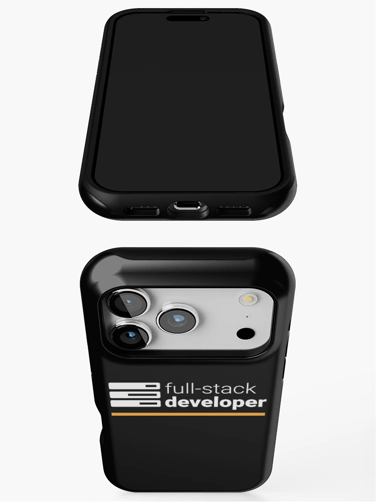 Thumbnail 3 of 4, iPhone Case, Full Stack Developer designed and sold by Code Wear.