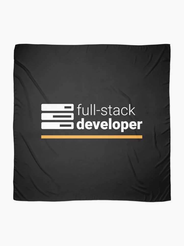 Thumbnail 2 of 3, Scarf, Full Stack Developer designed and sold by Code Wear.