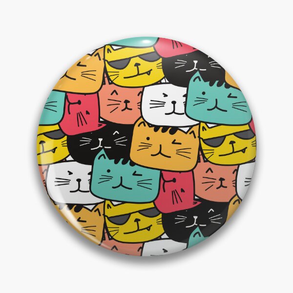Item preview, Color Cat Pattern designed and sold by CWolff.