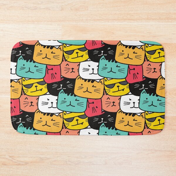 Item preview, Color Cat Pattern designed and sold by CWolff.
