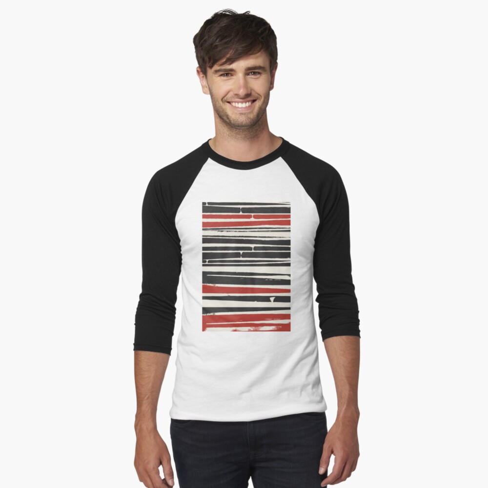 Item preview, Baseball ¾ Sleeve T-Shirt designed and sold by MyArt23.
