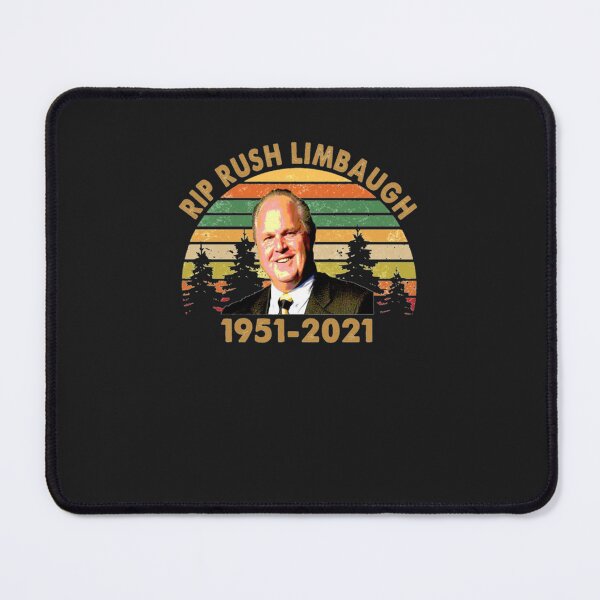 Item preview, RIP RUSH LIMBAUGH 1951- 2021 Essential T-Shirt designed and sold by MarioObran.
