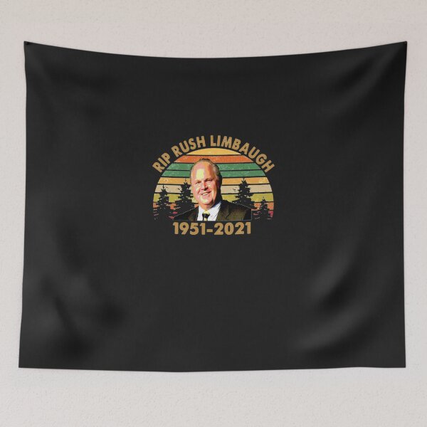 Item preview, RIP RUSH LIMBAUGH 1951- 2021 Essential T-Shirt designed and sold by MarioObran.