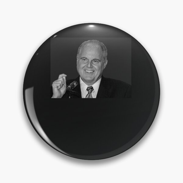 Item preview, RIP Rush Limbaugh Black n White Classic T-Shirt designed and sold by MarioObran.
