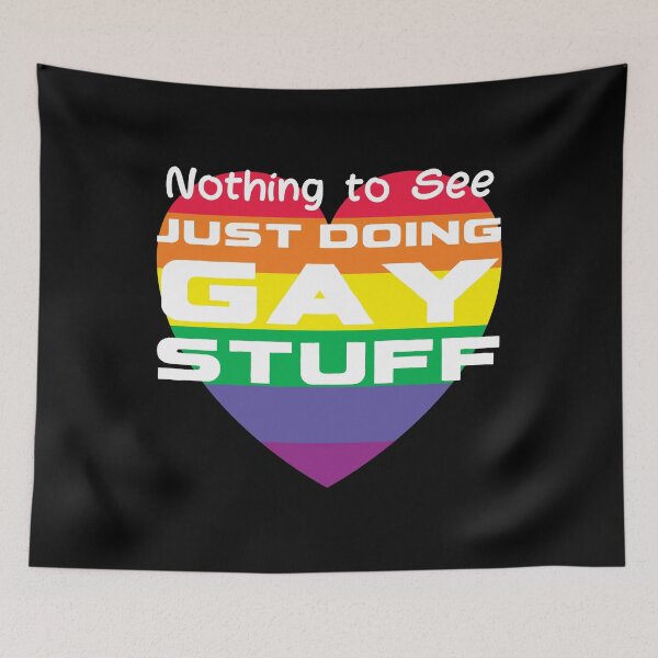 Item preview, Just doing Gay Stuff designed and sold by BearLoveDesign.