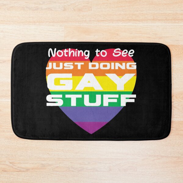 Item preview, Just doing Gay Stuff designed and sold by BearLoveDesign.