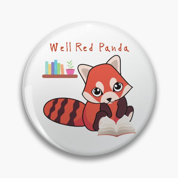 Item preview, Well red panda designed and sold by PrettyPerfectly.