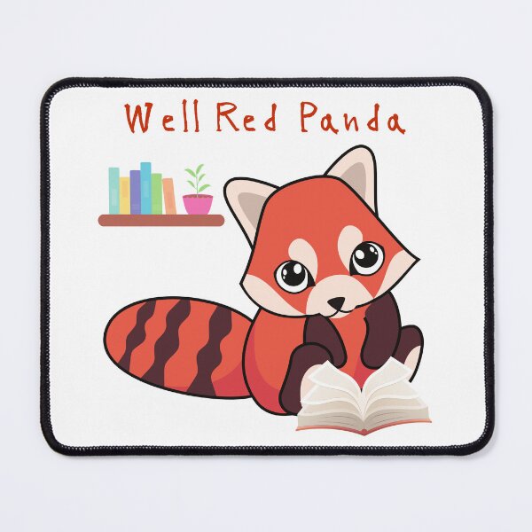 Item preview, Well red panda designed and sold by PrettyPerfectly.