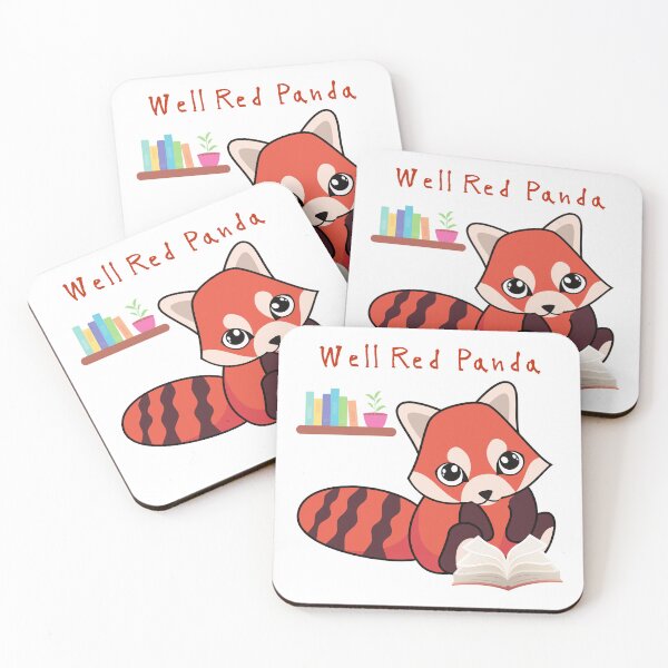 Item preview, Well red panda designed and sold by PrettyPerfectly.