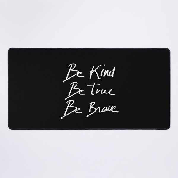 Item preview, be kind be true be brave designed and sold by InmyOwnwords.