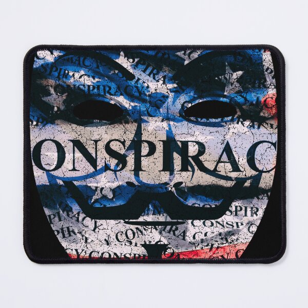 Item preview, United States Anonymous Mask Conspiracy Tape designed and sold by StreetGlory.