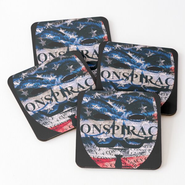 Item preview, United States Anonymous Mask Conspiracy Tape designed and sold by StreetGlory.