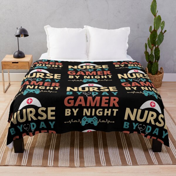 Item preview, Nurse By Day Gamer By Night (Nurse And Gamer Gift) designed and sold by i-longmanshop.