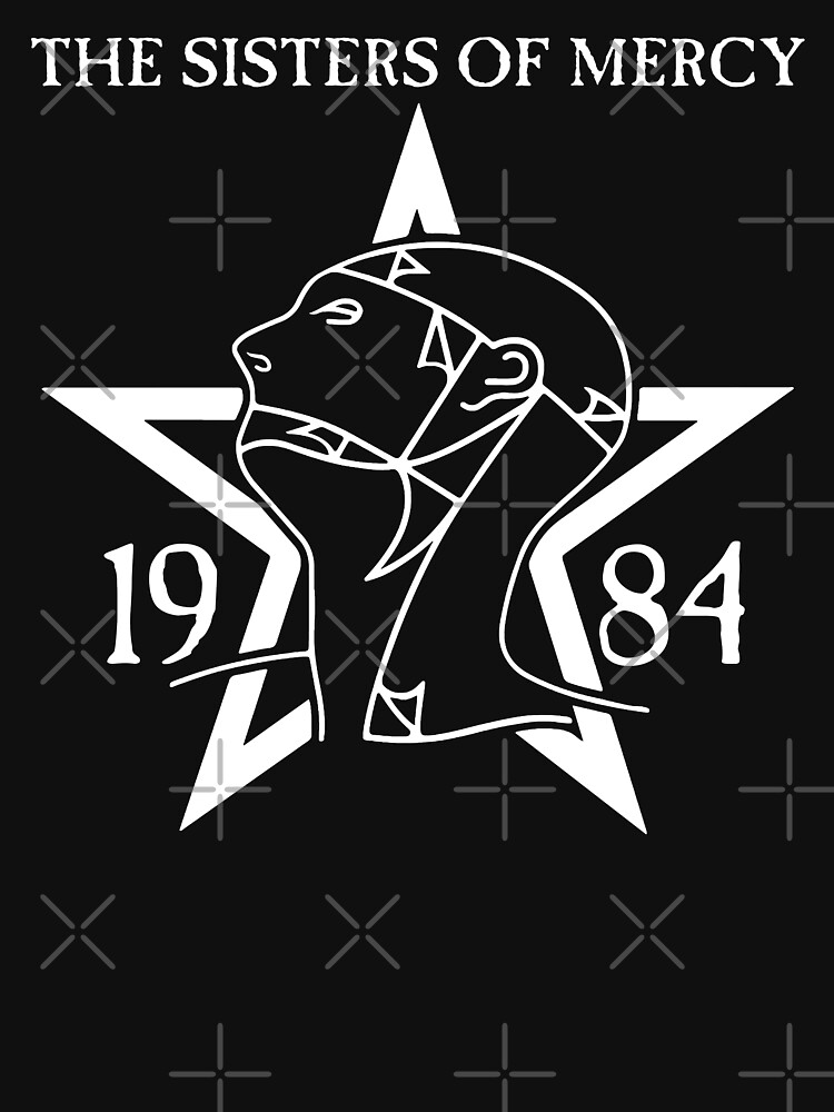 Thumbnail 7 of 7, Essential T-Shirt, 1984 - The Sisters of Mercy designed and sold by graphixzone101.