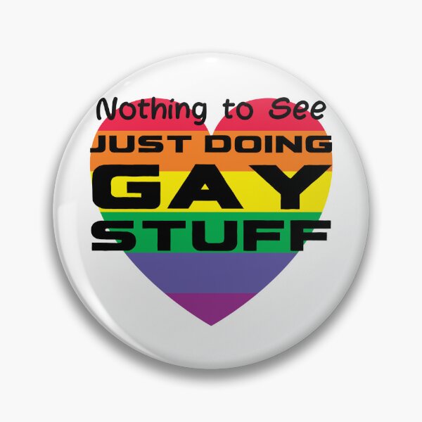 Item preview, Just doing Gay Stuff - LGBT Pride designed and sold by BearLoveDesign.