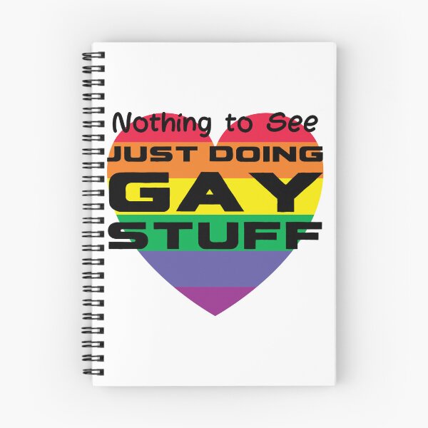 Item preview, Just doing Gay Stuff - LGBT Pride designed and sold by BearLoveDesign.