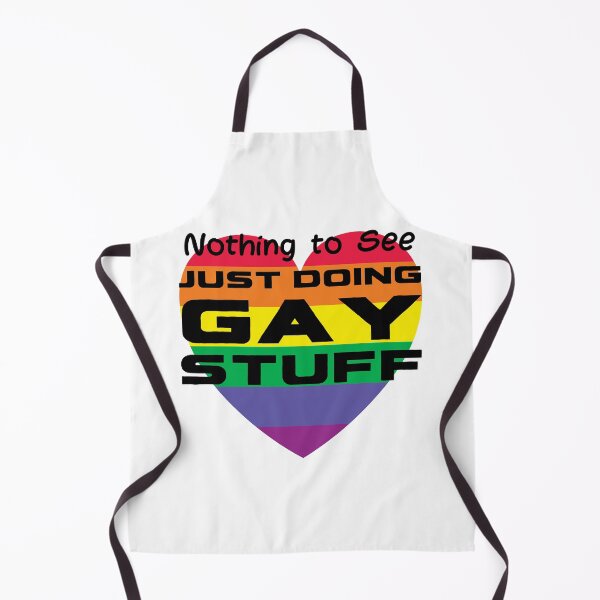Item preview, Just doing Gay Stuff - LGBT Pride designed and sold by BearLoveDesign.