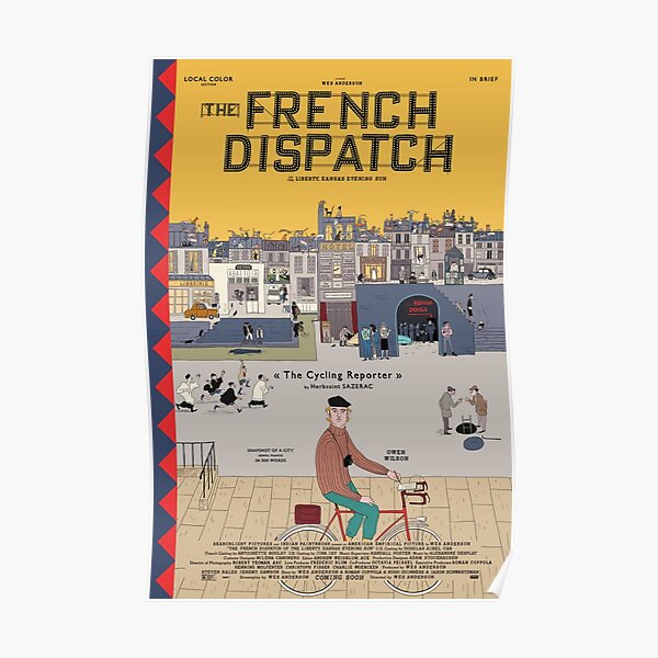 La dépêche française Poster