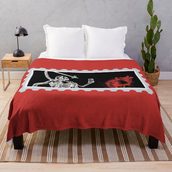 Item preview, Stamp Blackbeard Pirate Flag Reimagined designed and sold by Freihalt.