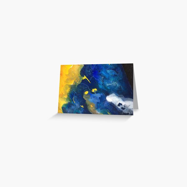 Volcanic Ash Greeting Card