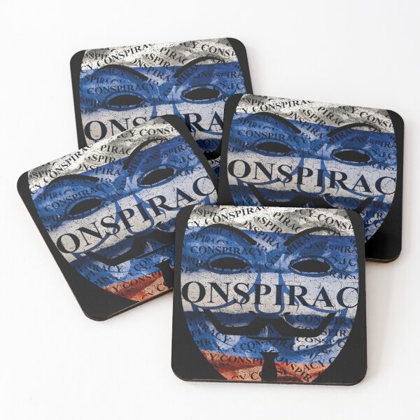 Item preview, Russia Anonymous Mask Conspiracy Tape designed and sold by StreetGlory.