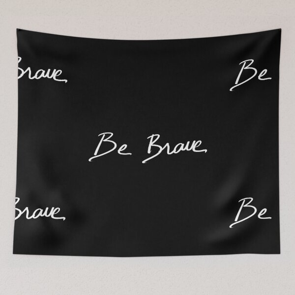 Item preview, be brave designed and sold by InmyOwnwords.