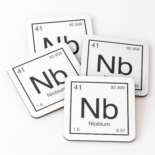 Item preview, Niobium Element (black) designed and sold by AllAboutScience.