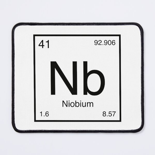 Item preview, Niobium Element (black) designed and sold by AllAboutScience.