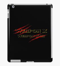 Weapon X & Weapon XxIII iPad Case/Skin