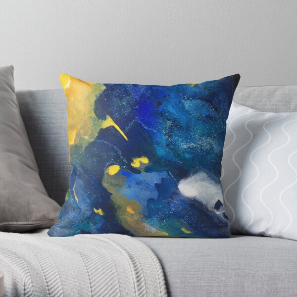 Volcanic Ash Throw Pillow