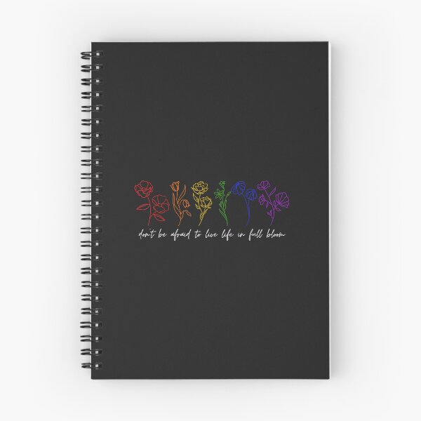 Item preview, LGBTQ Pride - Don't be afraid to live life in full bloom designed and sold by olgacadb.