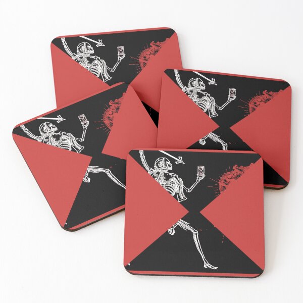 Item preview, Hour Glass Blackbeard Pirate Flag Reimagined designed and sold by Freihalt.