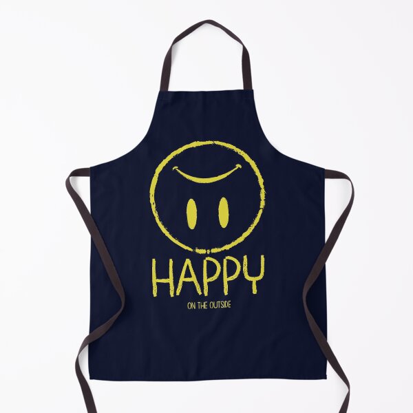 Item preview, Happy On The Outside | Funny Mental Health designed and sold by DrawingBoard.