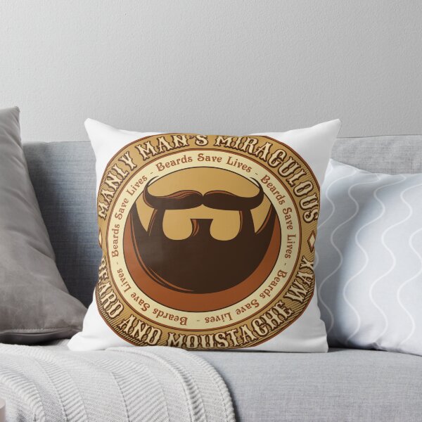 Item preview, Manly Beard Wax designed and sold by robotrobotROBOT.