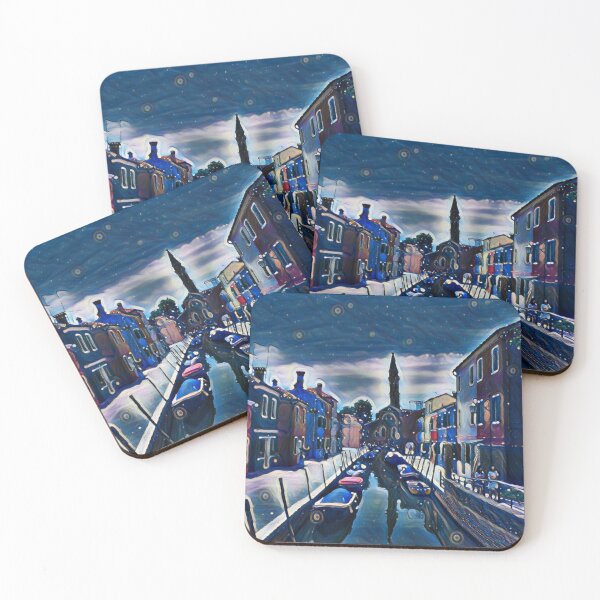 Item preview, Burano at midnight designed and sold by GasconyPassion.