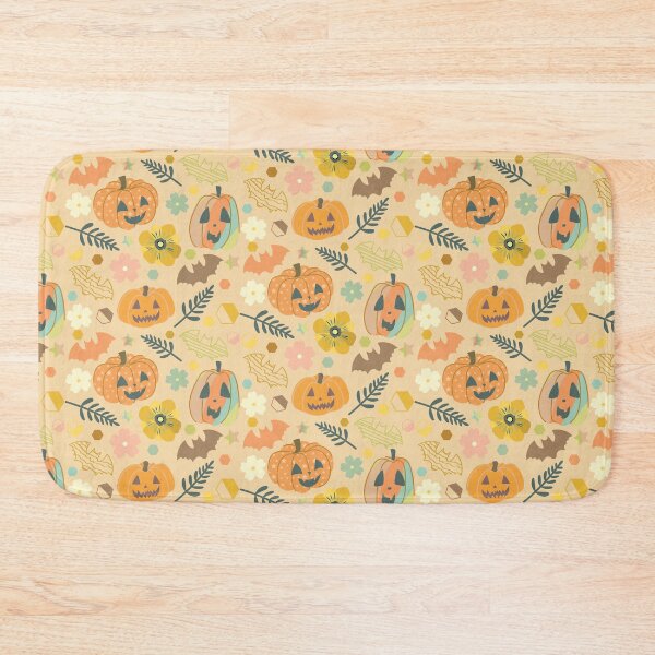 Item preview,  3 VINTAGE JACK O LANTERN AND FLOWERS designed and sold by Ruby Mendiola.
