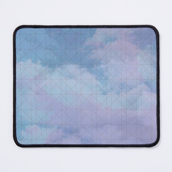 Item preview, Cloudy Candy Floss Geometric Pattern designed and sold by LusDigiArt.