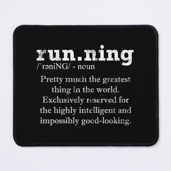Item preview, Running Funny Definition For Runners Sticker designed and sold by madisonbau.