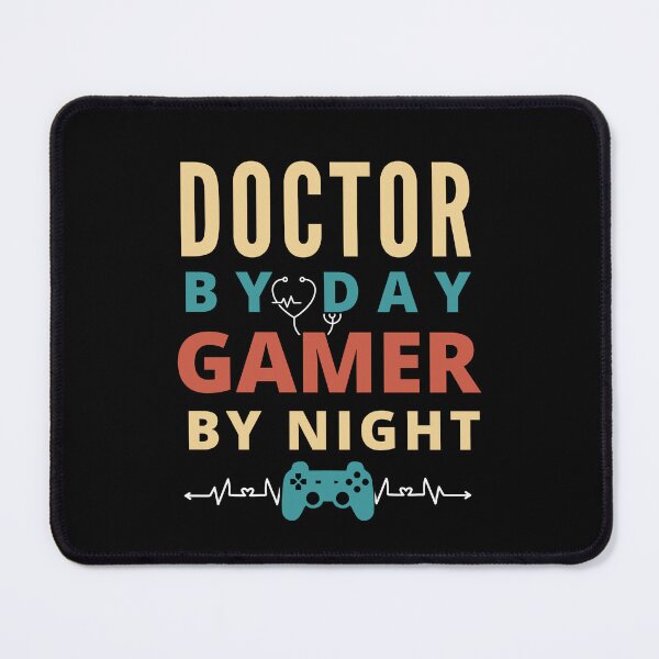 Item preview, Doctor By Day Gamer By Night (Doctor And Gamer Gift) designed and sold by i-longmanshop.