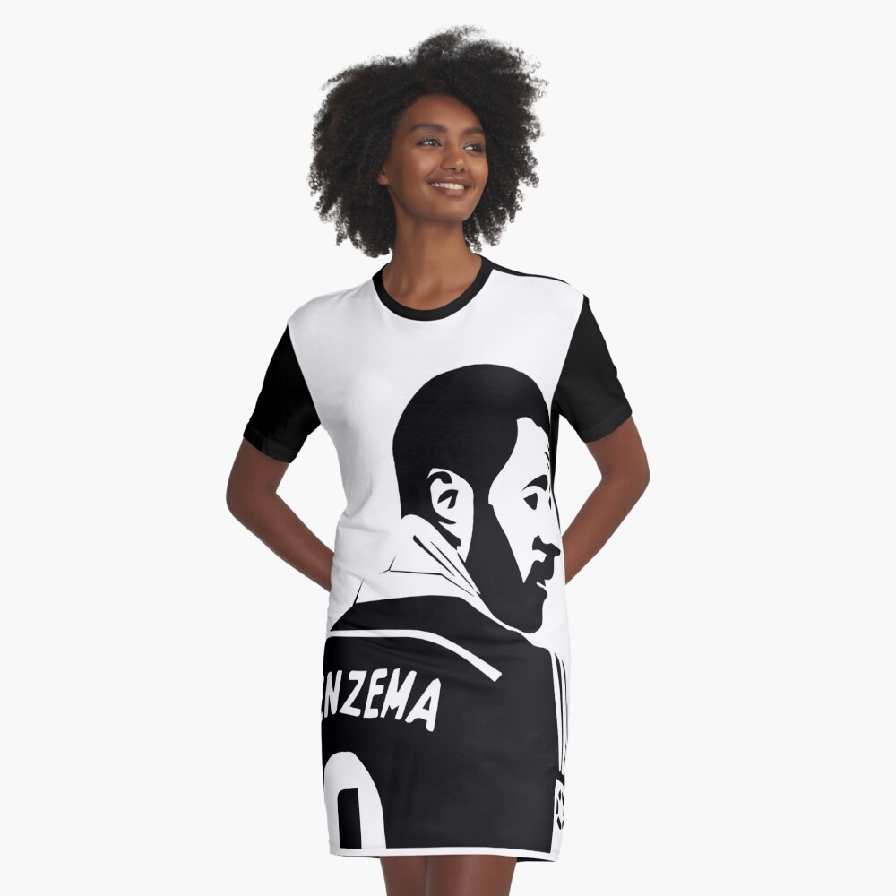 "Karim Benzema - Real Madrid" Graphic T-Shirt Dress by ...