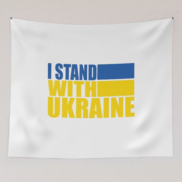 Item preview, I Stand With Ukraine designed and sold by WilliamsonMedia.