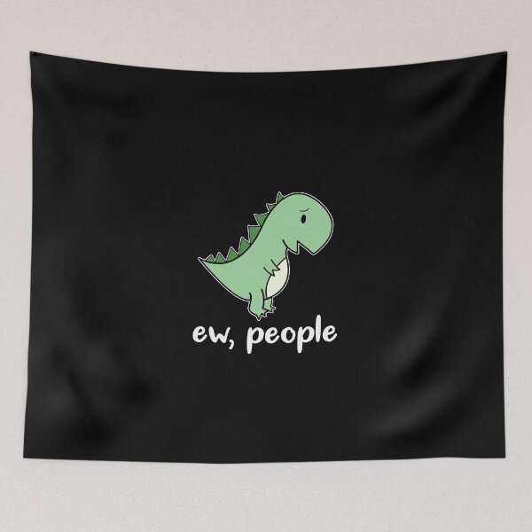 Item preview, Dinosaur Say Hi People designed and sold by LittleDuckk.