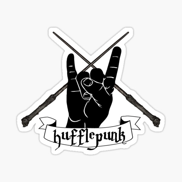 hufflepunk Sticker