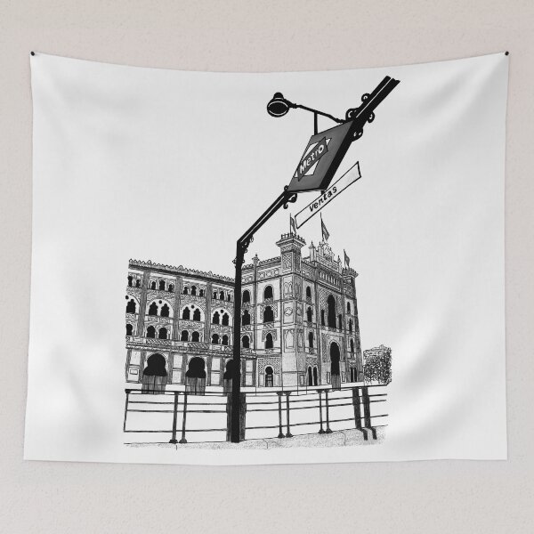 Item preview, Las Ventas Bullring Madrid BN (Spain) designed and sold by Anartsketch.