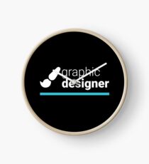 Graphic Designer Clock